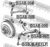 FEBEST SGAB-005 Control Arm-/Trailing Arm Bush